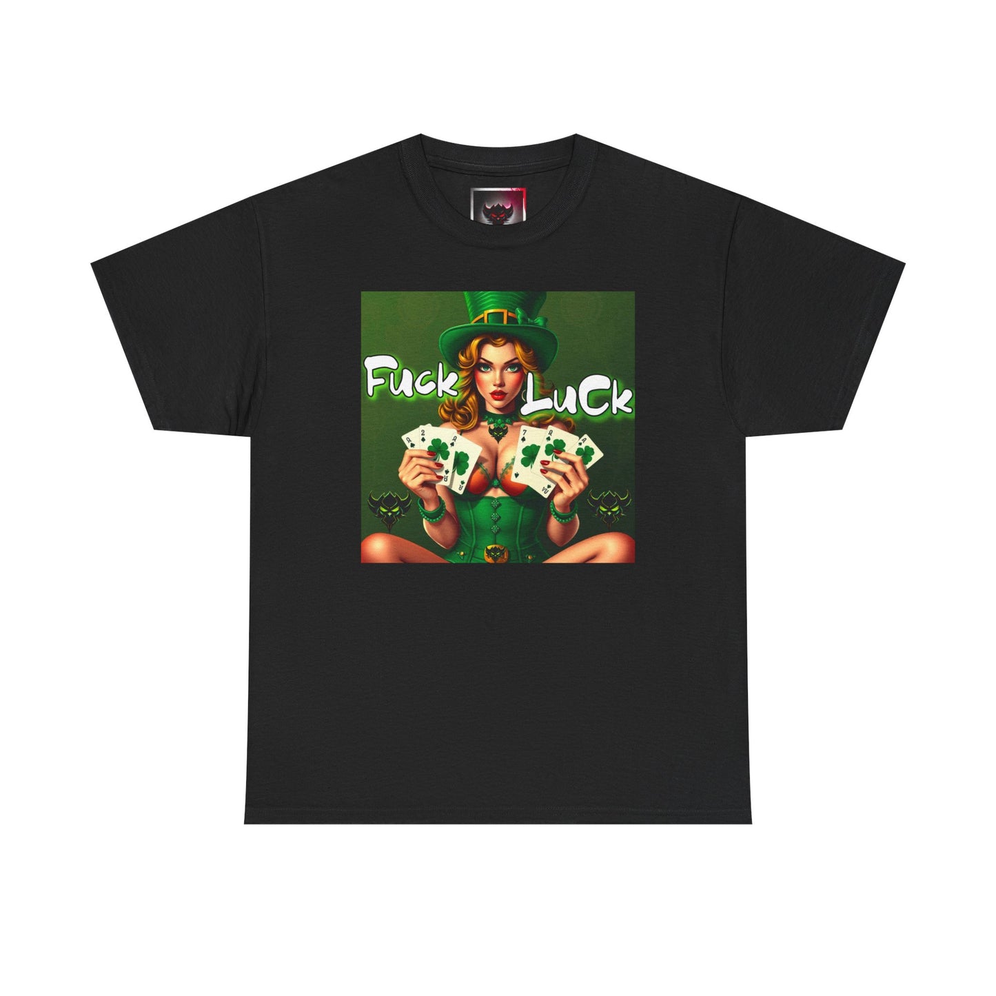 "F*ck Luck" Unisex Heavy Cotton Tee