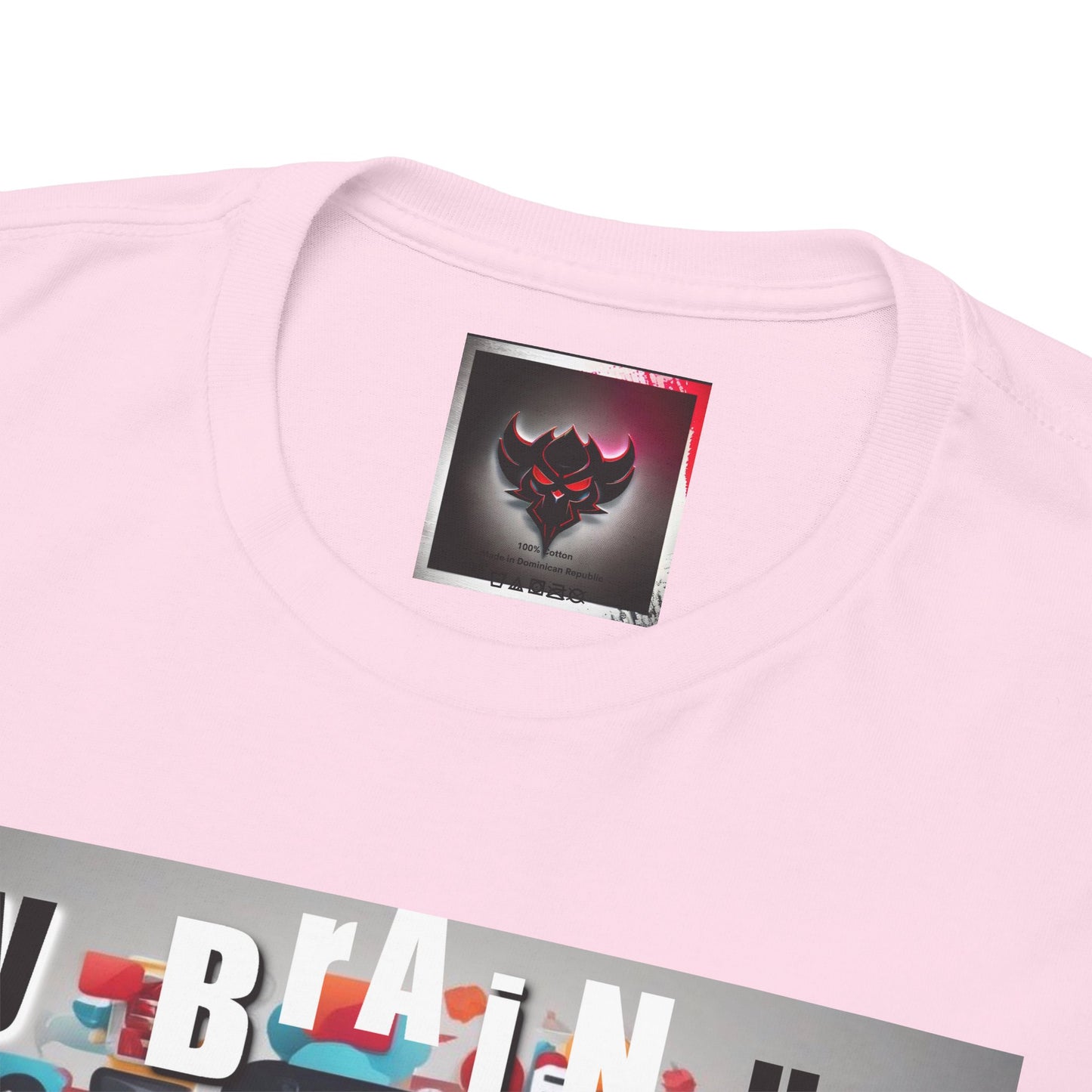 "My Brain Has 2 Many Tabs Open" Unisex Heavy Cotton Tee - Fun and Casual Graphic Shirt