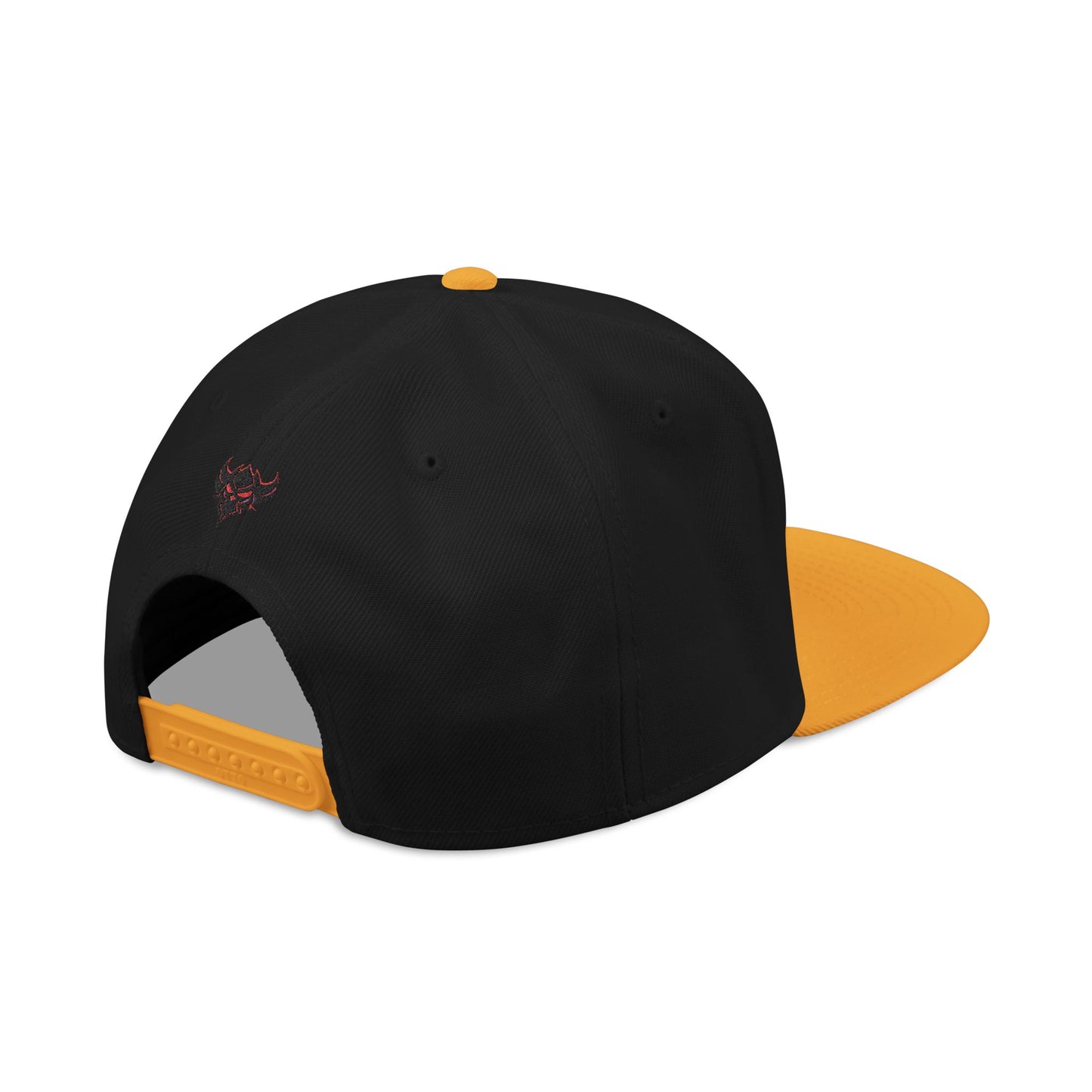 Embroidered Snapback Hat — Retro Sparkle Script