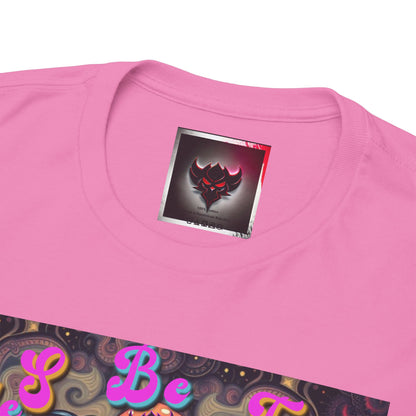 "Bitches Be Trippin" Unisex Heavy Cotton Tee - Retro Tattoo Art Design