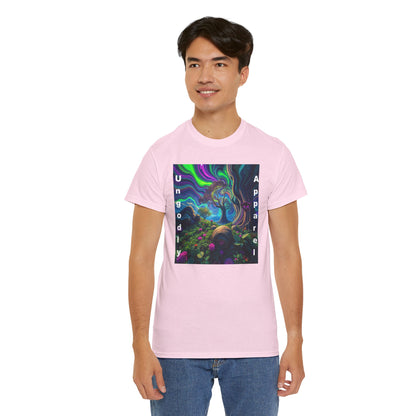 Ungodly Apparel Unisex Heavy Cotton Tee - Vibrant Nature Design