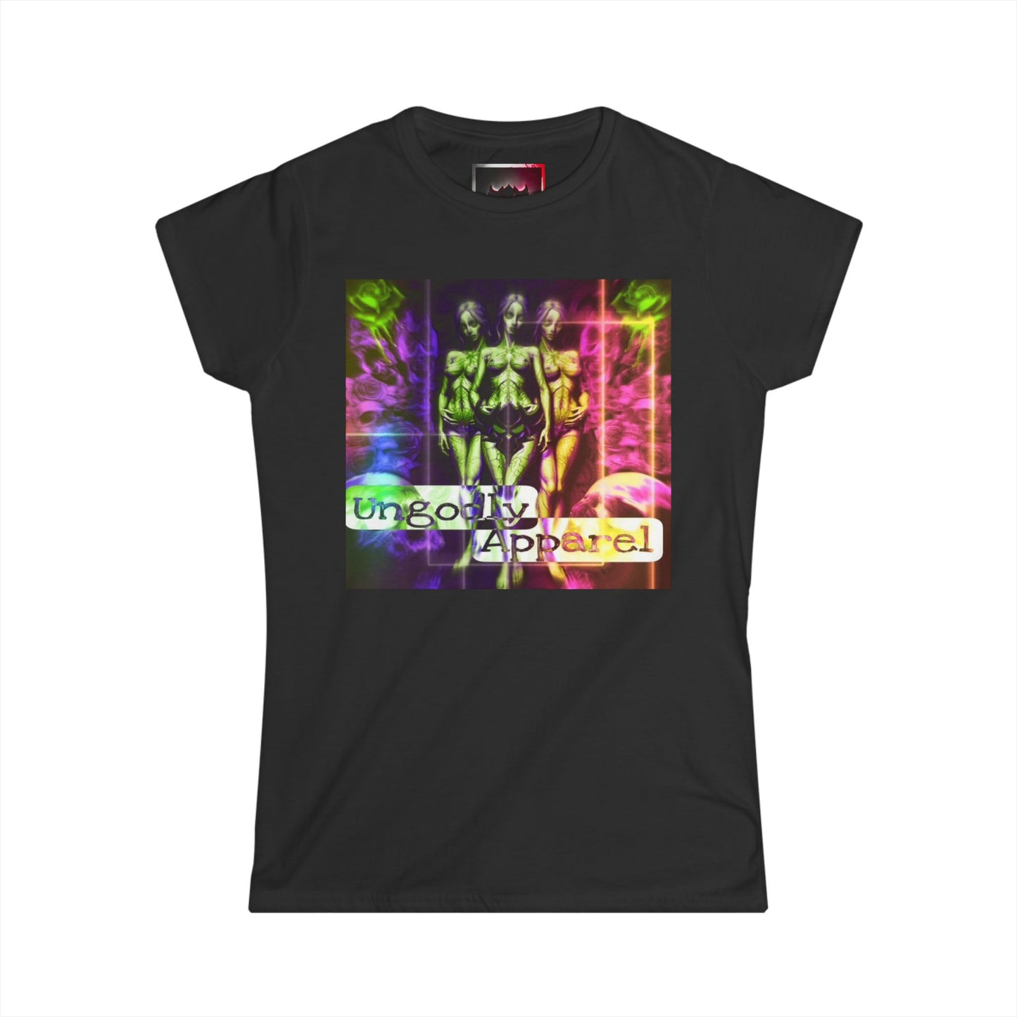 Colorful Women's Softstyle Tee - Ungodly Apparel