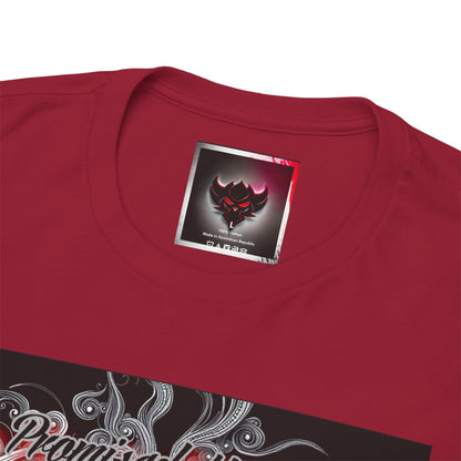 Unisex Heavy Cotton Tee - " You Promised the Forever But Lost in a Moment" Graphic Tee - Perfect for Casual Wear and Gift Giving