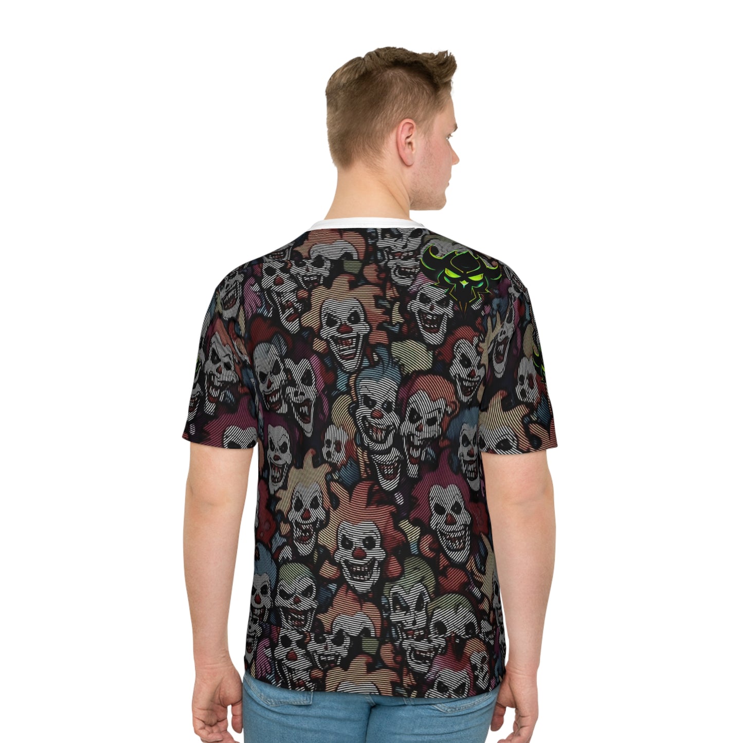 Gothic Clown Graphic T-Shirt for Horror Lovers