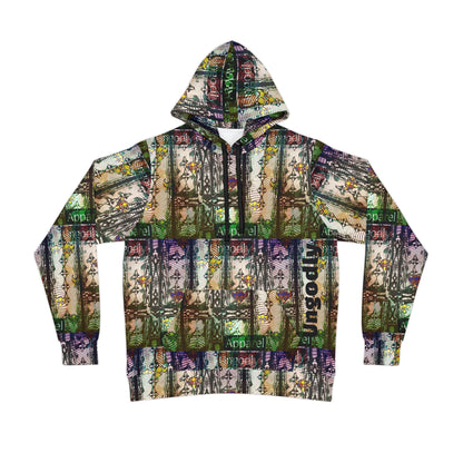 "Ungodly Apparel" Vibrant Floral Athletic Hoodie