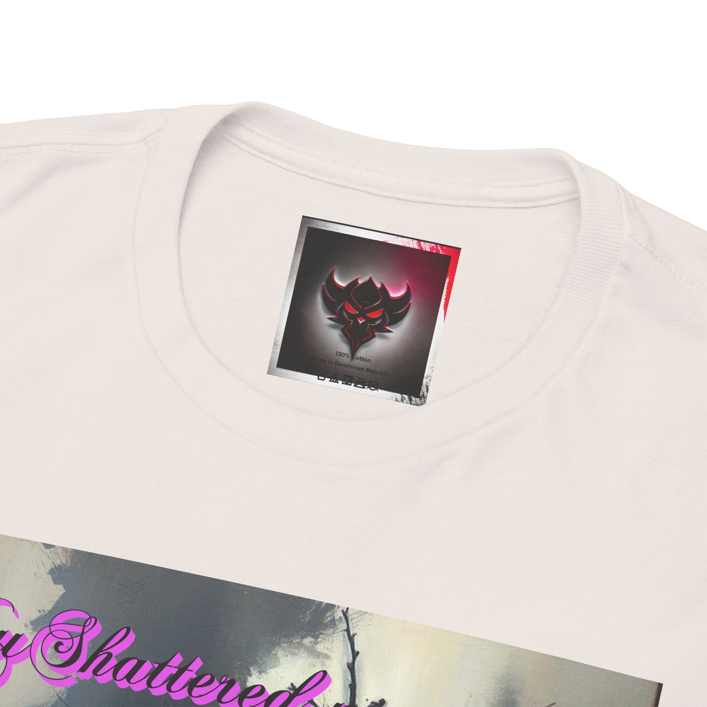 "You Shattered Me with Hands I Once I Held" Heartfelt Unisex Heavy Cotton Tee - Perfect for Valentine's Day & Everyday Wear