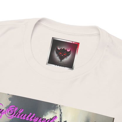 "You Shattered Me with Hands I Once I Held" Heartfelt Unisex Heavy Cotton Tee - Perfect for Valentine's Day & Everyday Wear