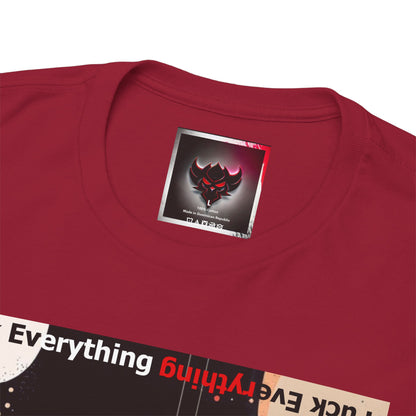 "Anti-Everything Club" Unisex Heavy Cotton Tee - Bold Statement Shirt for Casual Wear