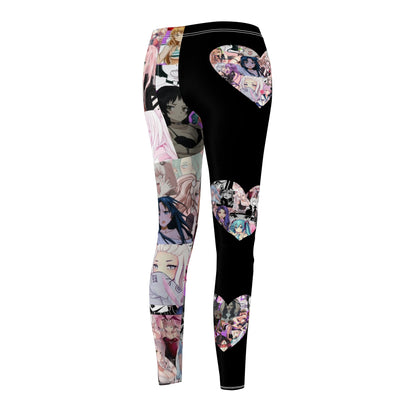 Women's Cut & Sew Casual Leggings "Waifu"