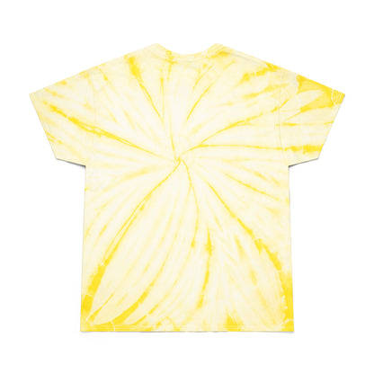 "Ungodly x Apparel" Tie-Dye Cyclone Tee - Vibrant Yellow Shirt for Summer, Casual Wear, Festival Outfit, Unique Gift, Cool Graphic Tee