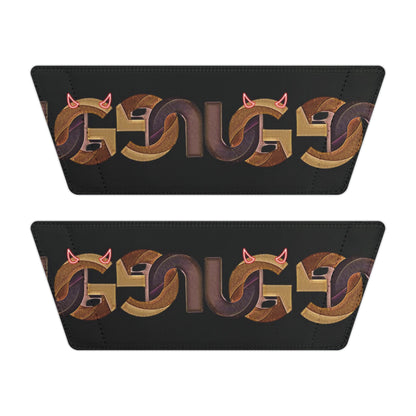 Slide Sandals — Retro "UG" Chain Graphic Pool Slides for Men
