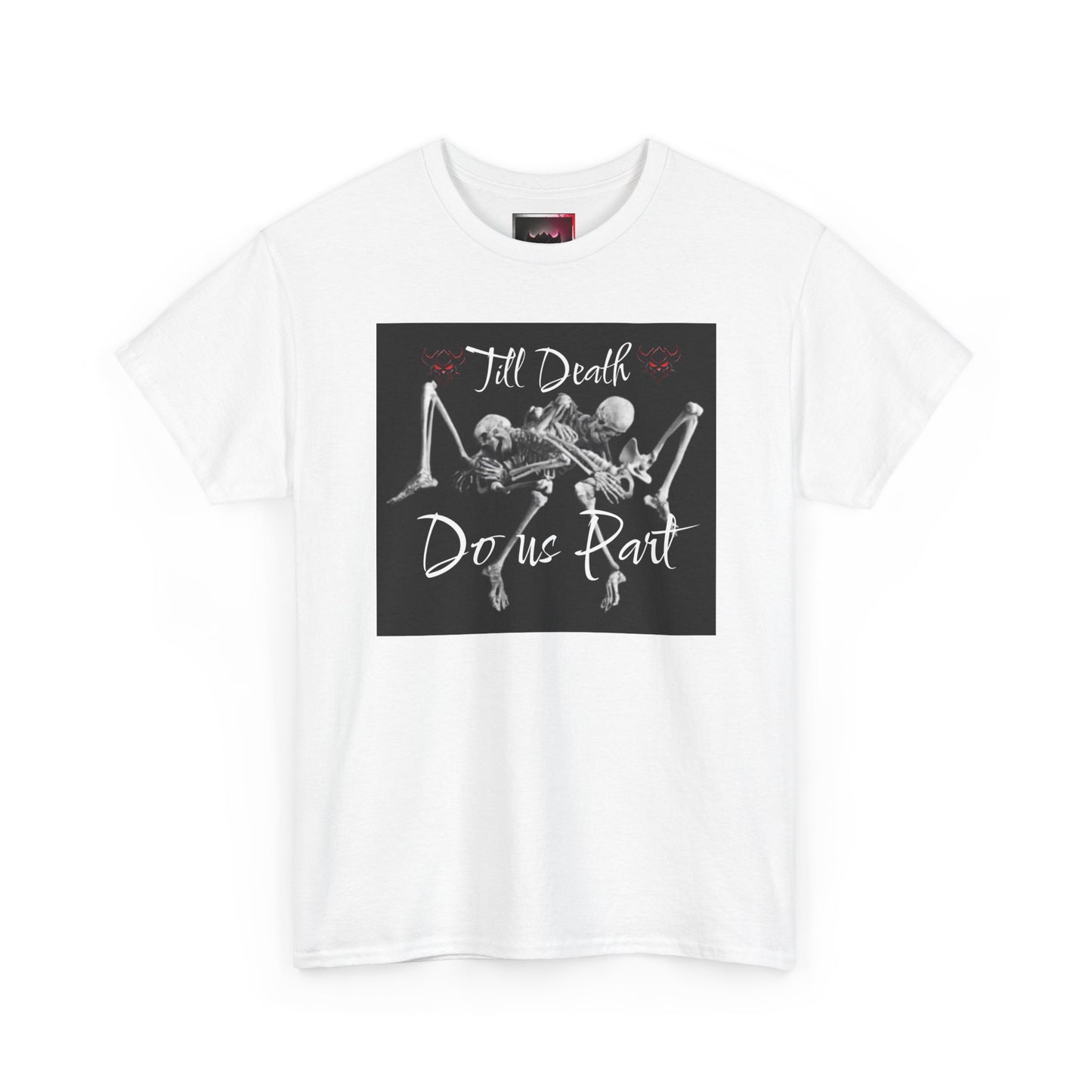 Till Death Do Us Part Tee, Unisex Skeleton T-Shirt for Halloween, Couple Gift, Festive Streetwear, Gothic Style