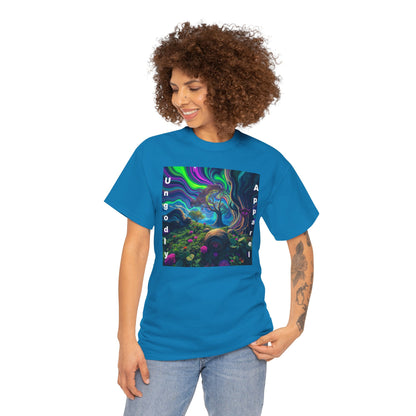 Ungodly Apparel Unisex Heavy Cotton Tee - Vibrant Nature Design