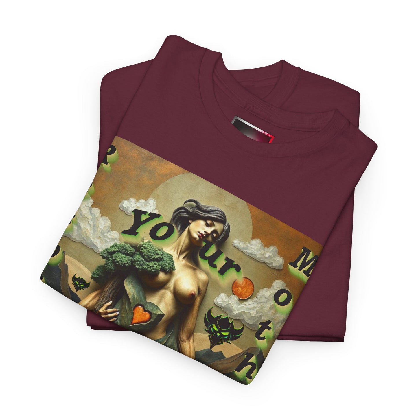 "Respect Your Mother Unisex" Heavy Cotton Tee - Eco-Friendly Graphic T-Shirt