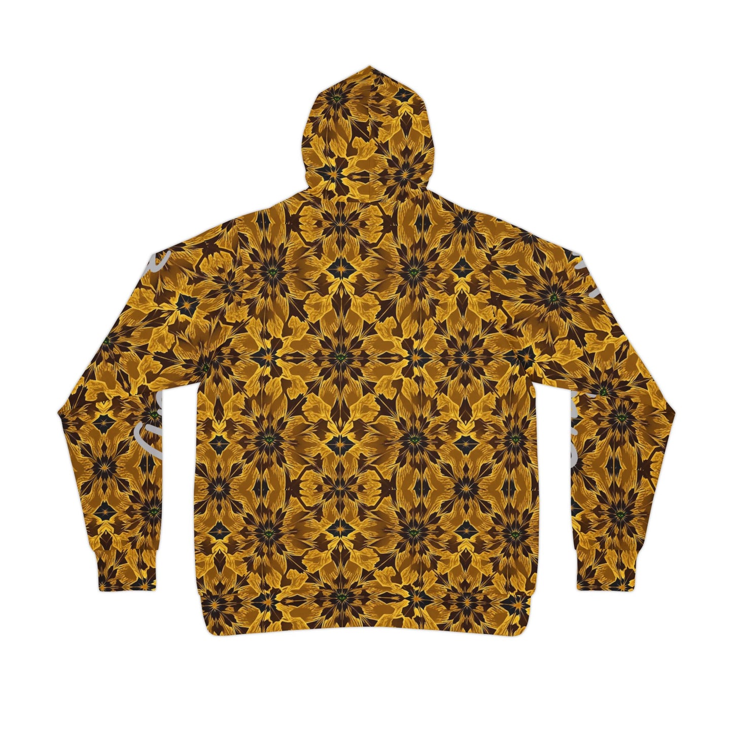 Sunflower Patterned Athletic Hoodie - Unisex Floral Sports Apparel, Gift for Nature Lovers, Trendy Fitness Wear, Casual Spring Style, Unique [...]