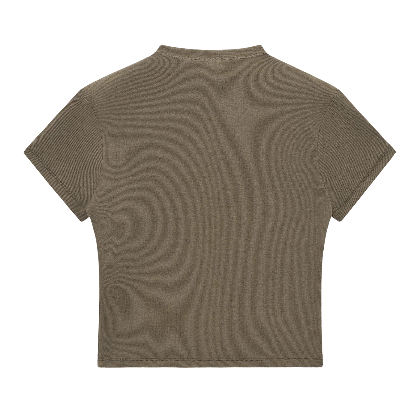 "UG Black and Brown Checkerboard Pattern" Essential Slim Fit Mock Neck T-Shirt