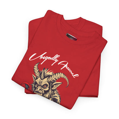 Krampus Graphic Tee — 'Krampusly Obsessed' Horned Demon Holiday T-Shirt