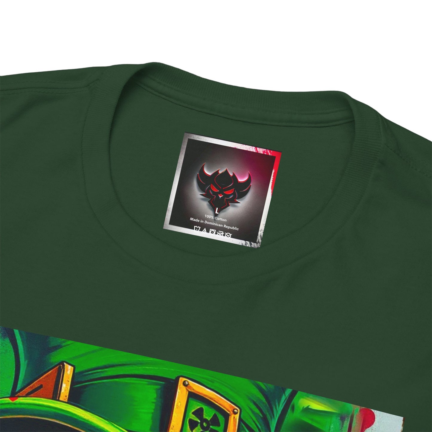 "Kiss Me I'm Toxic" Graphic Unisex Heavy Cotton Tee