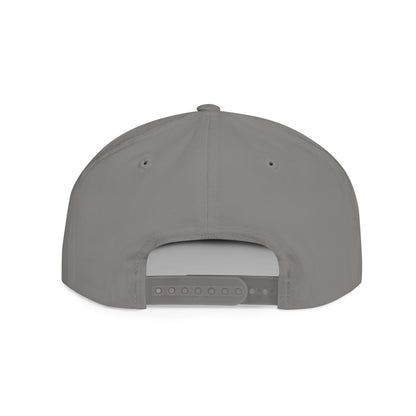 "Ungodly Apparel Blue" Vibrant Graphic Flat Bill Snapback Hat - Trendy Urban Style