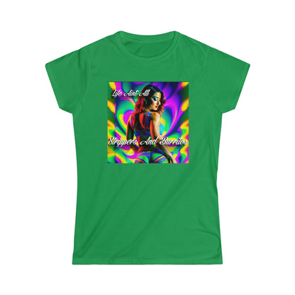 Women's "Strippers and Burritos" T-Shirt
