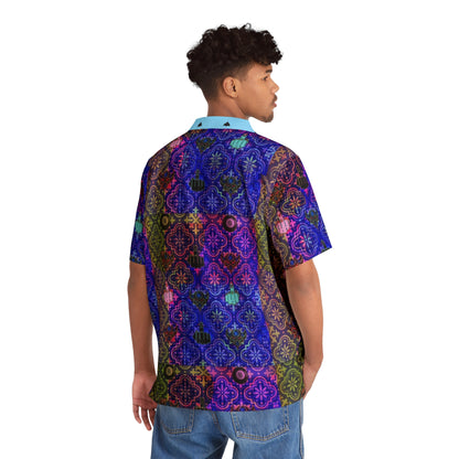 Ungodly Apparel Middle Fingers and 8 ball Hawaiian Shirt