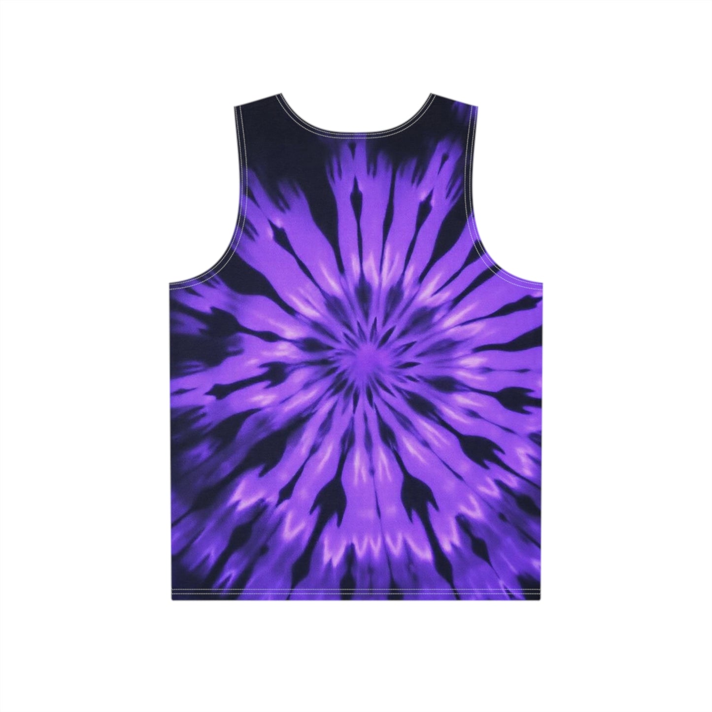 "Soul Snatcher" Men's Tank Top - Vibrant Tie-Dye Sleeveless Tee, Summer Wear, Festival Outfit, Gift for Him, Casual Comfort