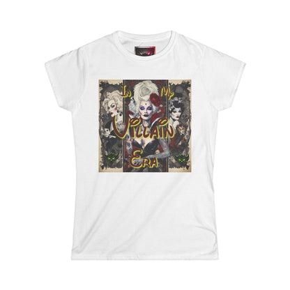 Women’s Villain Era Graphic Tee - Stylish Softstyle Shirt for Bold Fashion