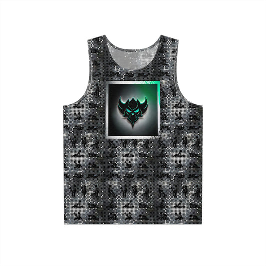 "Ungodly Positions" Men's Graphic Tank Top - Edgy Urban Style, Festival Wear, Summer Fashion, Men's Casual Shirt, Gym Workout Tank