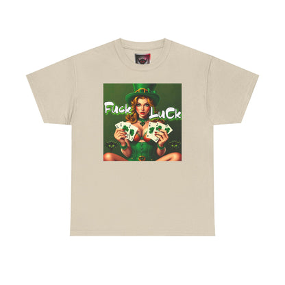 "F*ck Luck" Unisex Heavy Cotton Tee