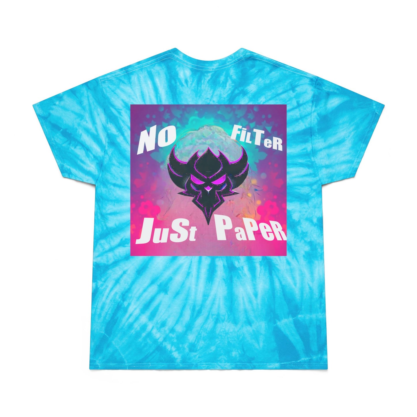 Vibrant Tie-Dye Tee - 'Hit It Raw' & 'No Filter Just Paper' Designs
