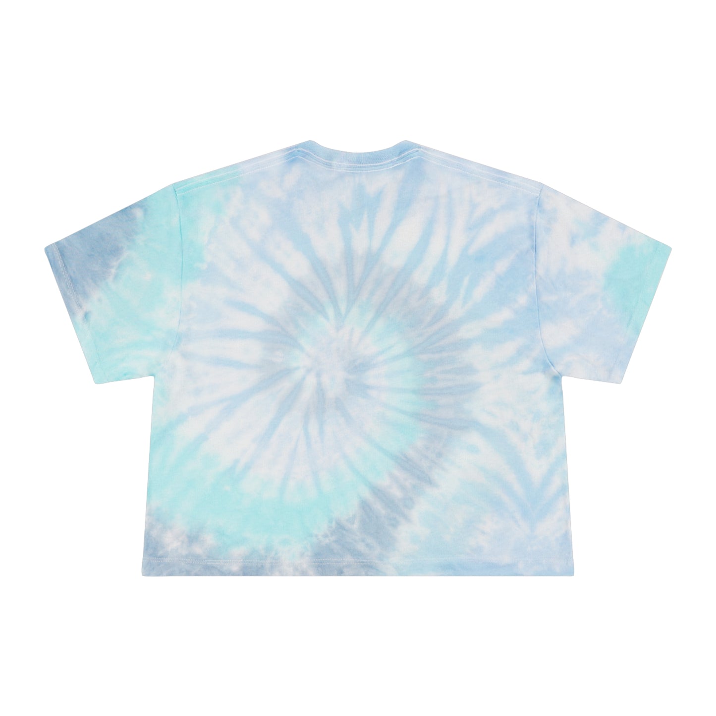 Tie-Dye Crop Tee — "Ungodly Apparel" Graphic Women's Top
