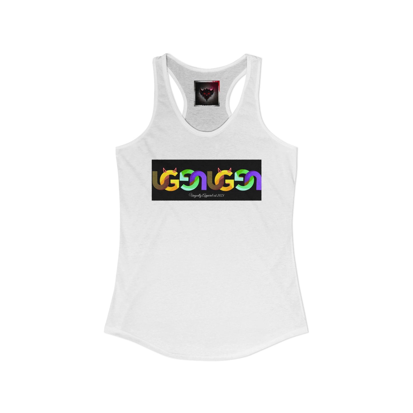 Women's UG colored Pattern Tank Top