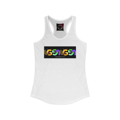 Women's UG colored Pattern Tank Top