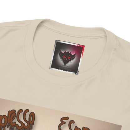 Unisex Heavy Cotton Tee - "Depresso Espresso" Graphic Shirt