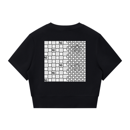 "UG Apparel Heart" Women’s Paneling Full Zip T-Shirt