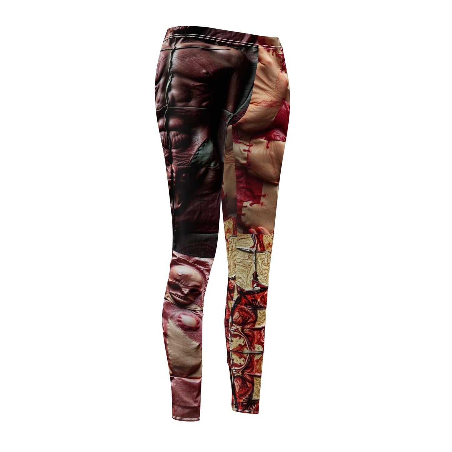 "Ungodly Skin" Ed Gein Inspired, Artistic Casual Leggings, Unique Printed Leggings, Trendy Workout Leggings, Creative Fashion Leggings, Statement Piece Leggings for [...]