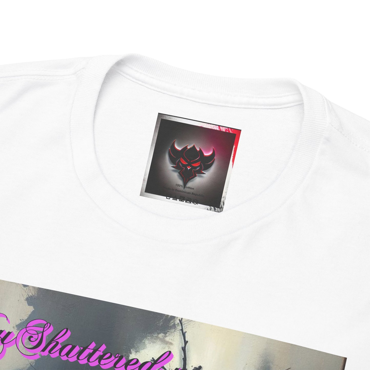 "You Shattered Me with Hands I Once I Held" Heartfelt Unisex Heavy Cotton Tee - Perfect for Valentine's Day & Everyday Wear