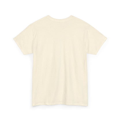 Retro Ungodly Apparel Flame Script Tee — Brown UG Link Pattern Graphic T-Shirt