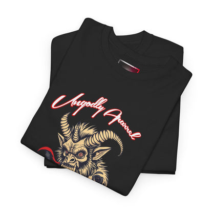 Krampus Graphic Tee — 'Krampusly Obsessed' Horned Demon Holiday T-Shirt
