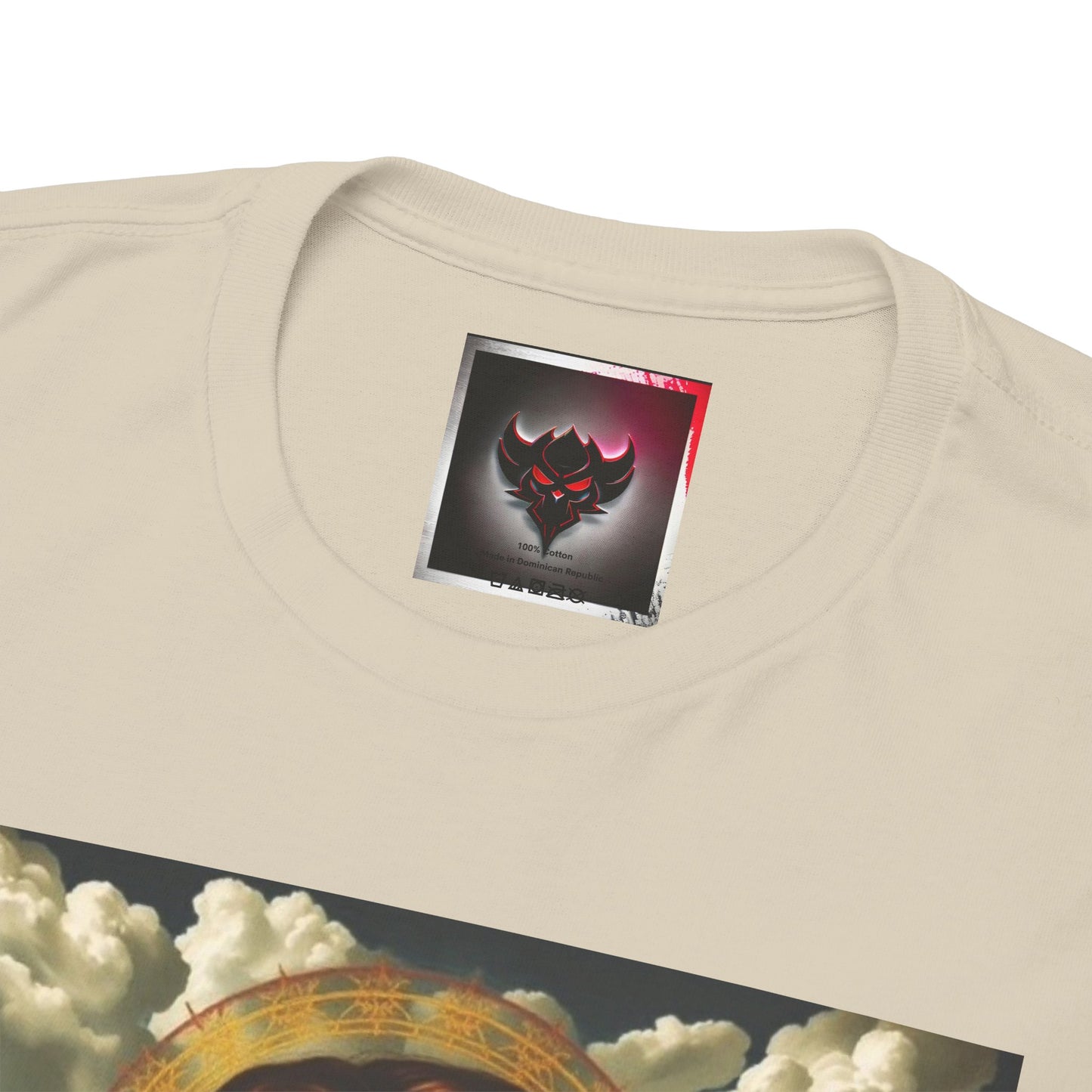 Angel Portrait Graphic Tee — 'Ungodly Apparel' Streetwear T-Shirt