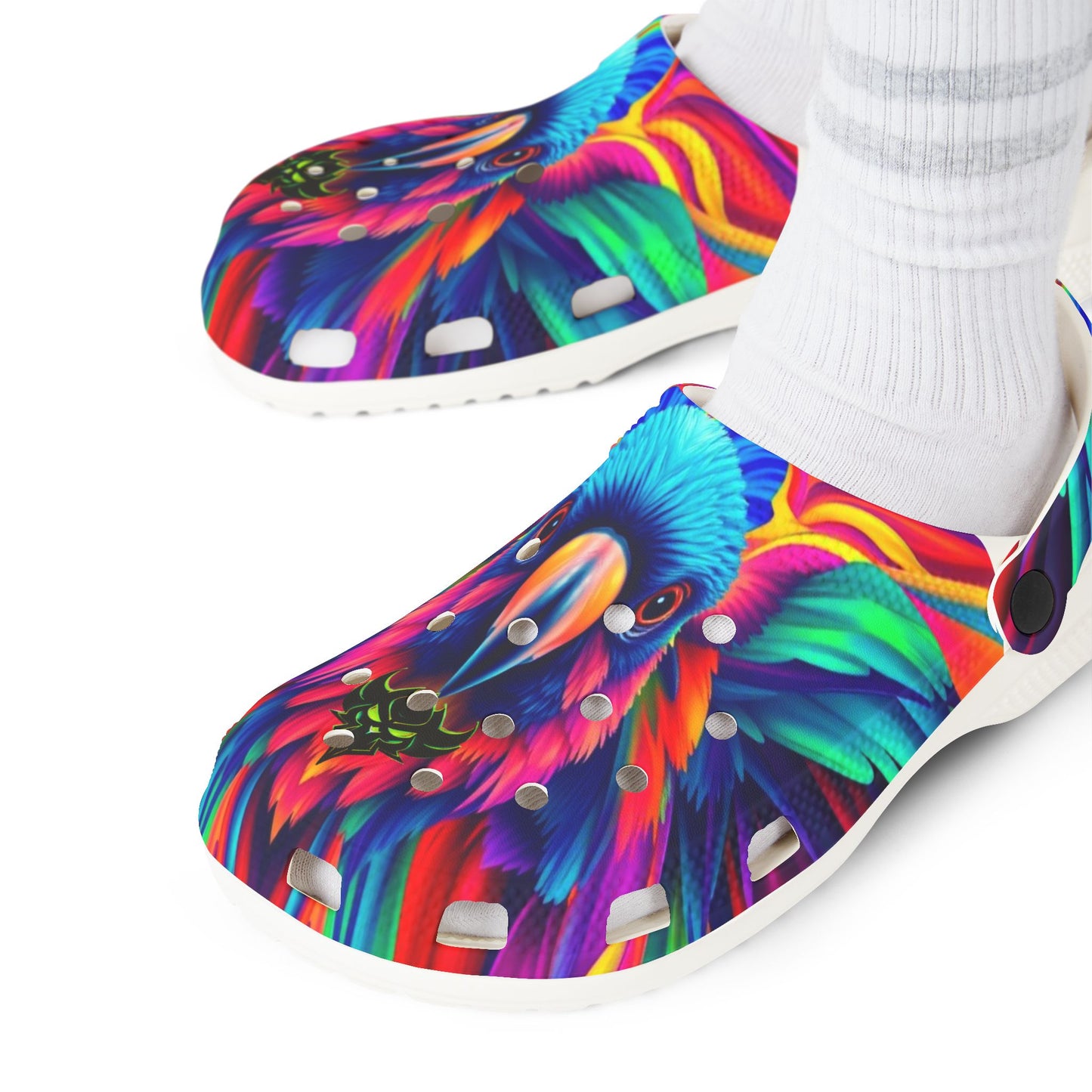 "Perico" Colorful Paradise EVA Foam Rubber Shoes - Vibrant Comfort for Summer Adventures