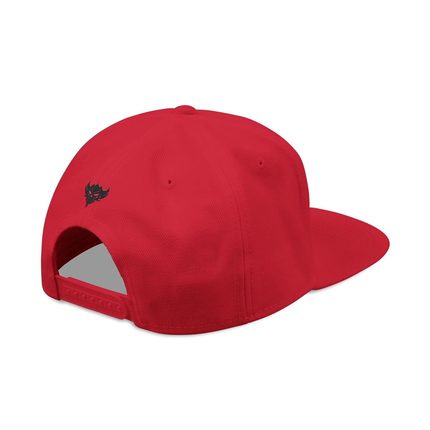 Embroidered Snapback Hat — Retro Sparkle Script