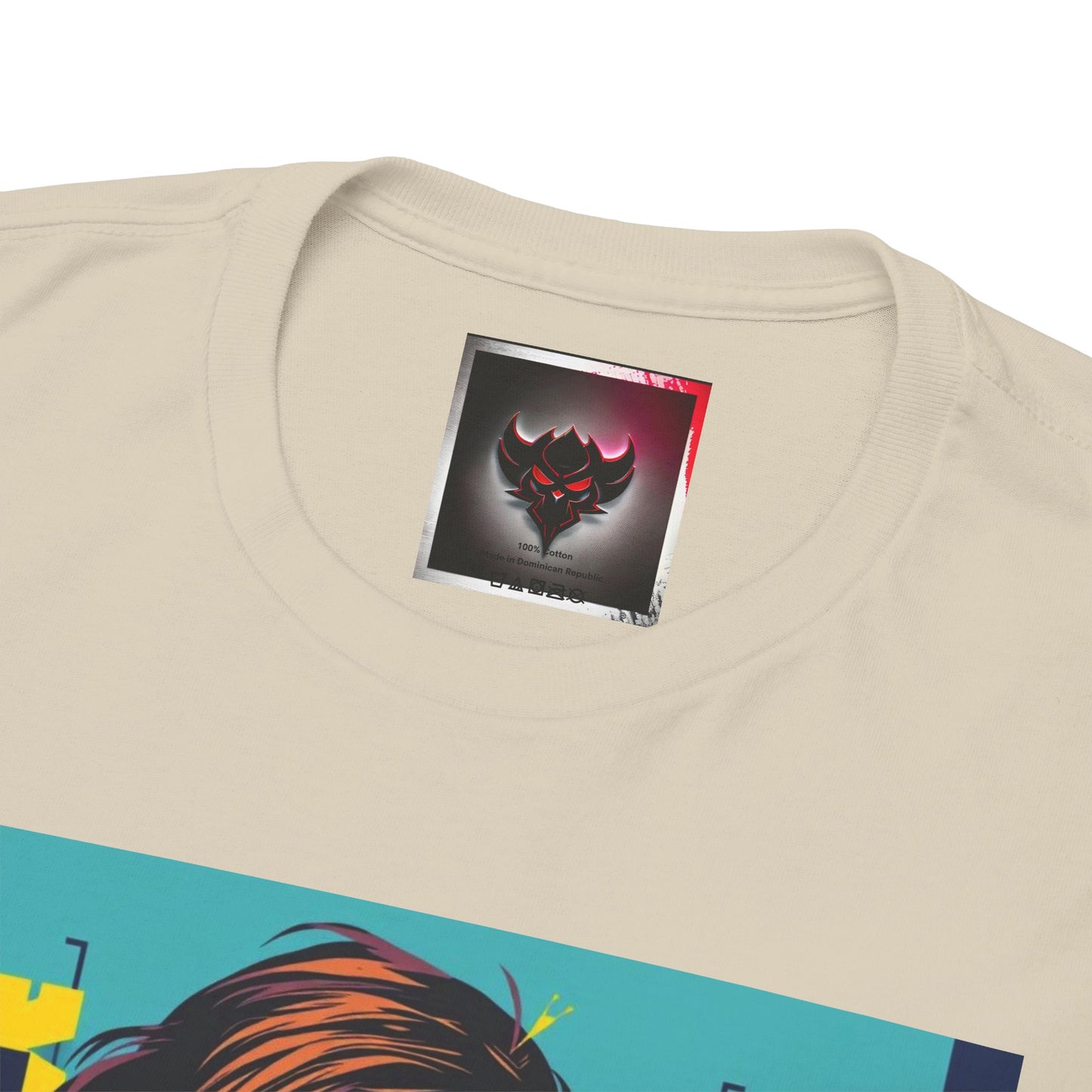 "Cannibal Couture" Unisex Heavy Cotton Tee - Retro Vibe Shirt, Casual Wear, Gift for Him/Her, Unique Graphic Tee, Halloween Costume