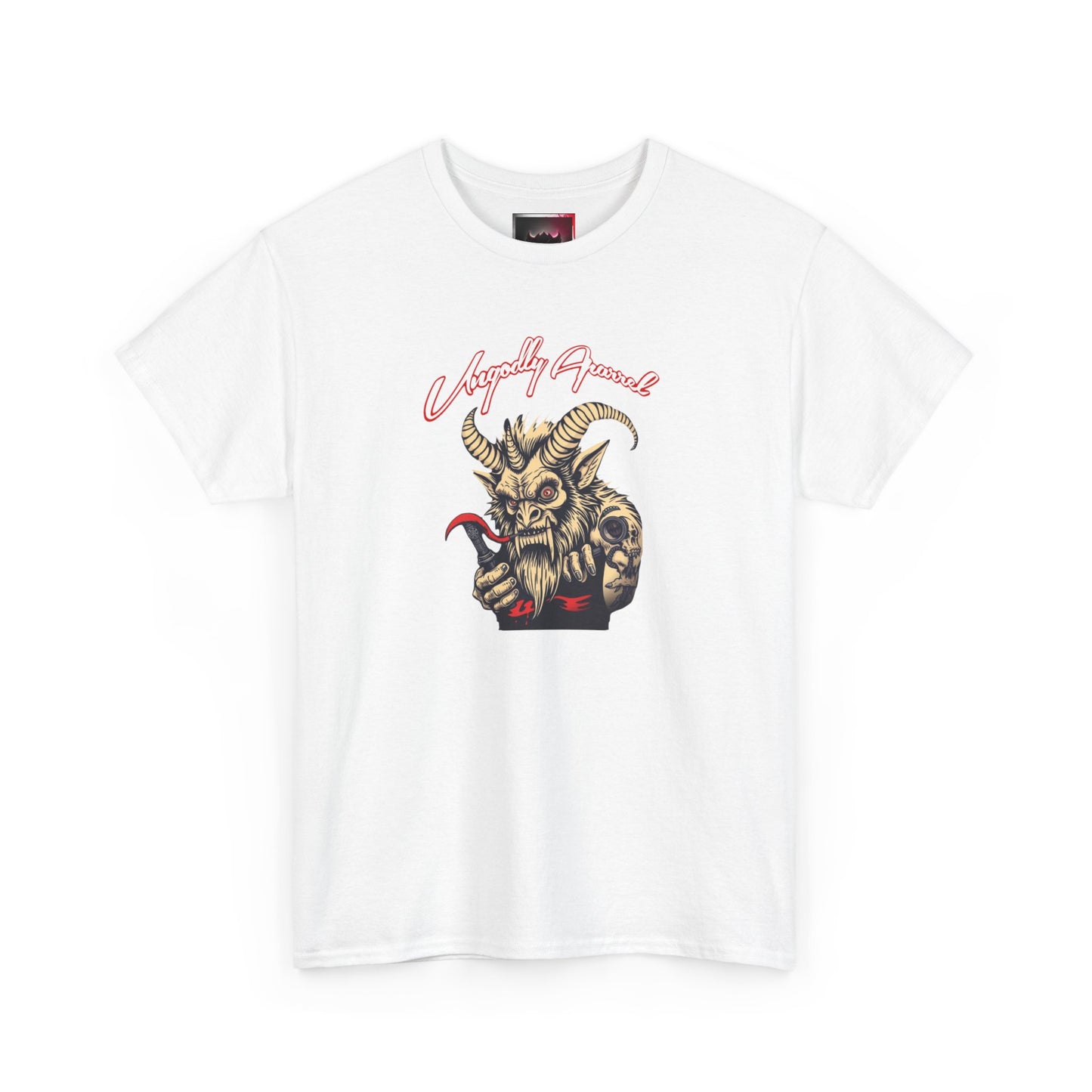 Krampus Graphic Tee — 'Krampusly Obsessed' Horned Demon Holiday T-Shirt