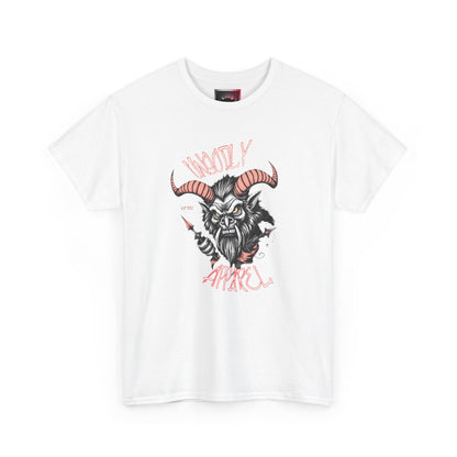 Krampus Graphic Tee — 'Wooly Anarch' Vintage Punk Shirt