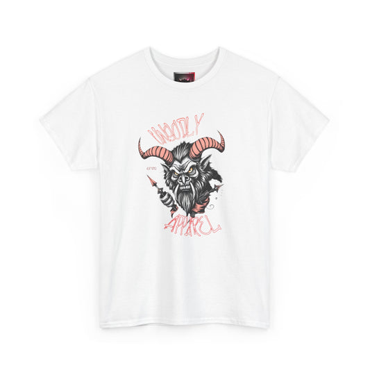 Krampus Graphic Tee — 'Wooly Anarch' Vintage Punk Shirt