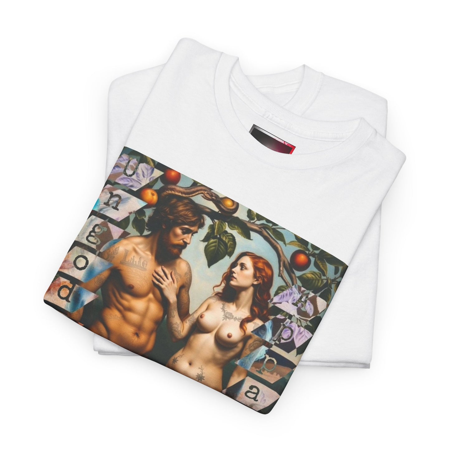 Artistic Renaissance "Garden of Eden" T-Shirt — Vintage Mythology Graphic Tee