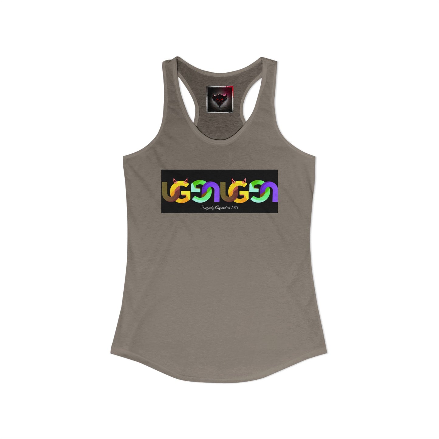 Women's UG colored Pattern Tank Top