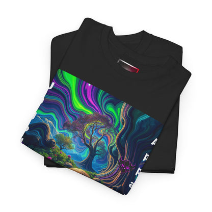 Ungodly Apparel Unisex Heavy Cotton Tee - Vibrant Nature Design