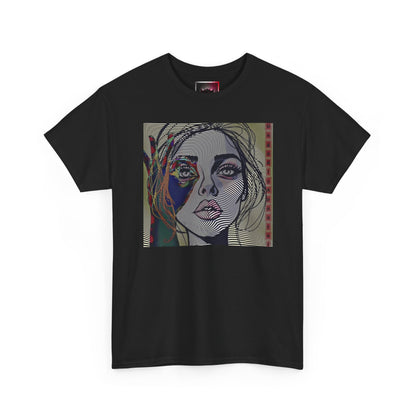 T-Shirt — Abstract Illuminati Inspired Portrait Art Tee